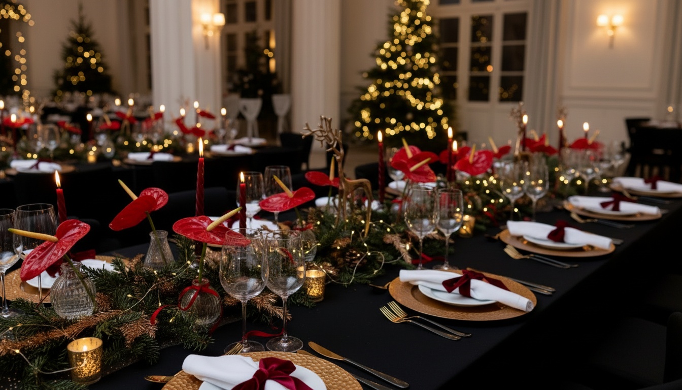 Cascading floral installation, rosé floral studio